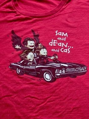 Supernatural Sam, Dean, Cas Tshirt